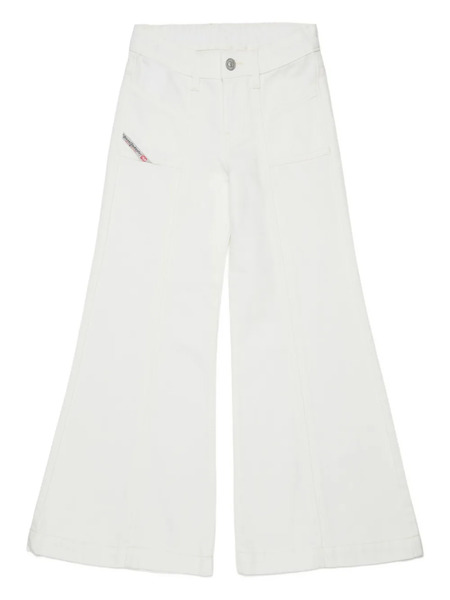  Diesel Kids D-pam-j Panelled Jeans - White 