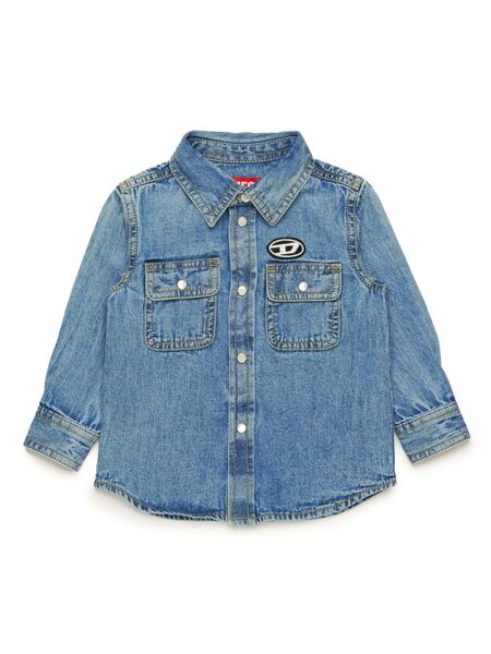  Diesel Kids Denim Shirt - Blue 