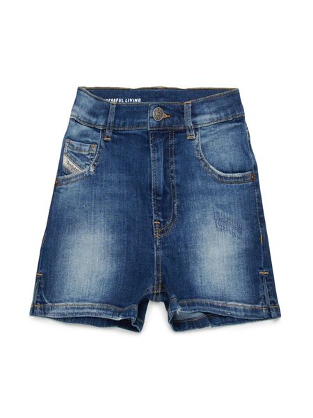  Diesel Kids Denim Shorts - Blue 