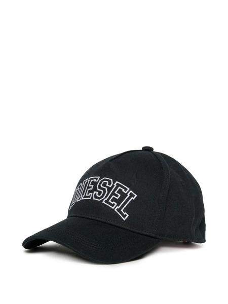  Diesel Kids Gabardine Baseball Cap - Black 