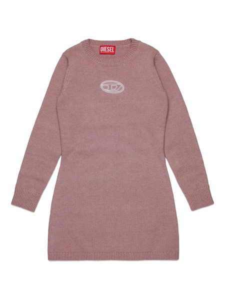  Diesel Kids Knitted Dress - Pink 
