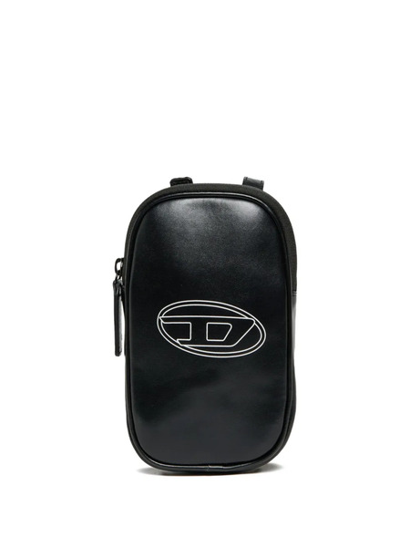  Diesel Kids Logo Detail Shoulder Bag - Black 