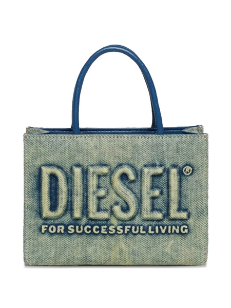  Diesel Kids Logo-detail Tote Bag - Blue 