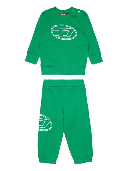  Diesel Kids Logo-embellished Tracksuit - Green 