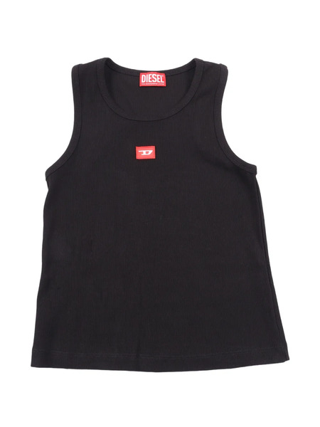  Diesel Kids Logo-patch Tank Top - Black 