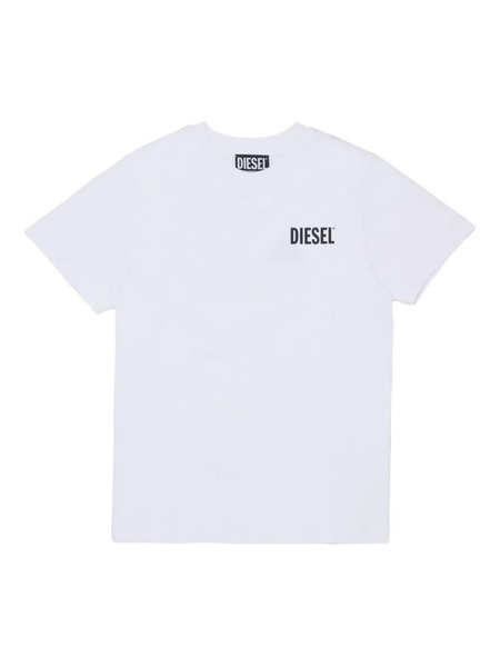  Diesel Kids Logo-print T-shirt - White 