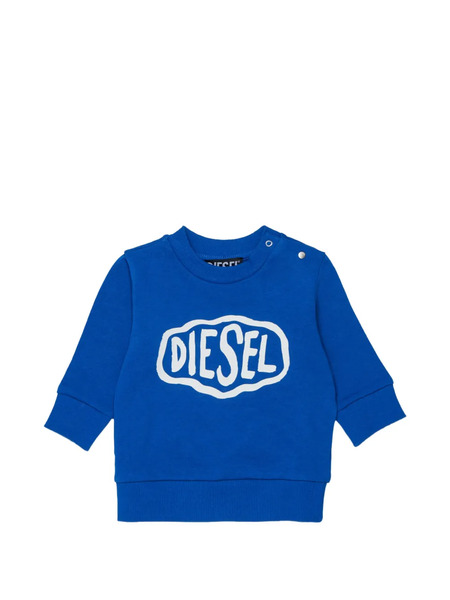  Diesel Kids Logo Sweatshirt - Blue 