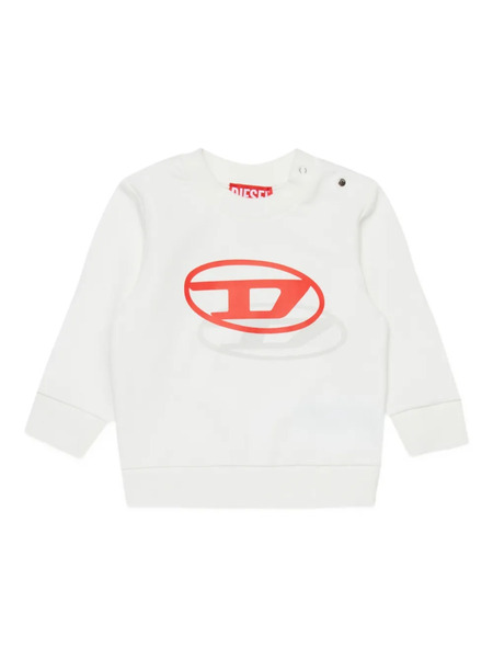  Diesel Kids Logo Sweatshirt - White 