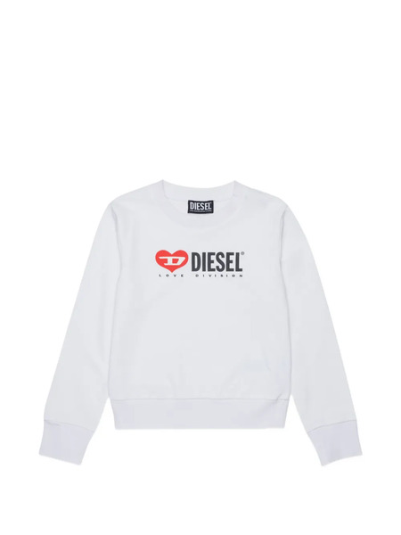  Diesel Kids Logo Sweatshirt - White 