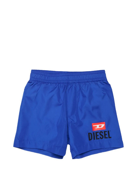  Diesel Kids Logo Swim Shorts - Blue 