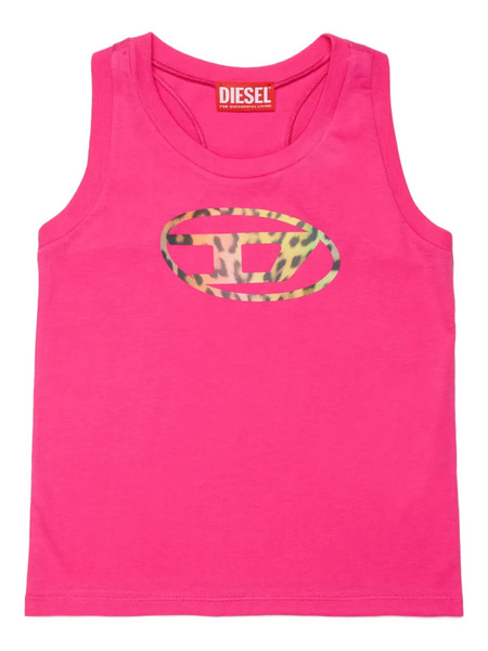  Diesel Kids Logo Tank Top - Pink 