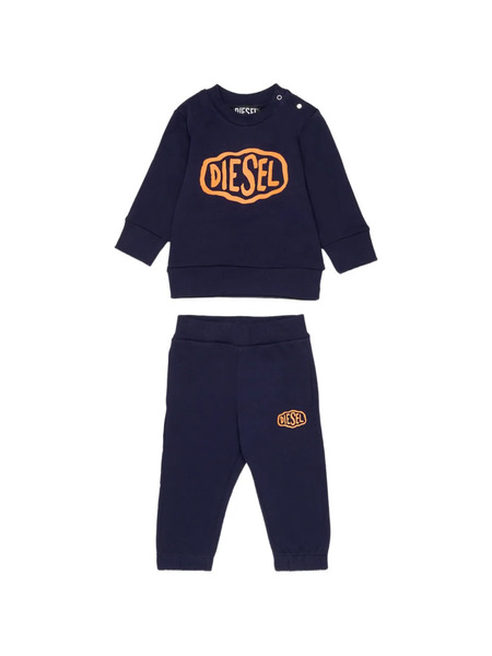  Diesel Kids Logo Tracksuit Set - Blue 