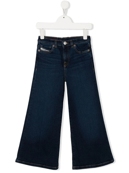  Diesel Kids Mid-rise Bootcut Jeans - Blue 