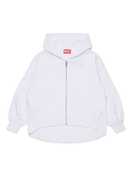  Diesel Kids Oval D Hoodie - White 