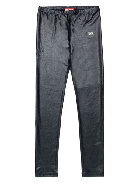  Diesel Kids Oval D-plaque Leggings - Black 