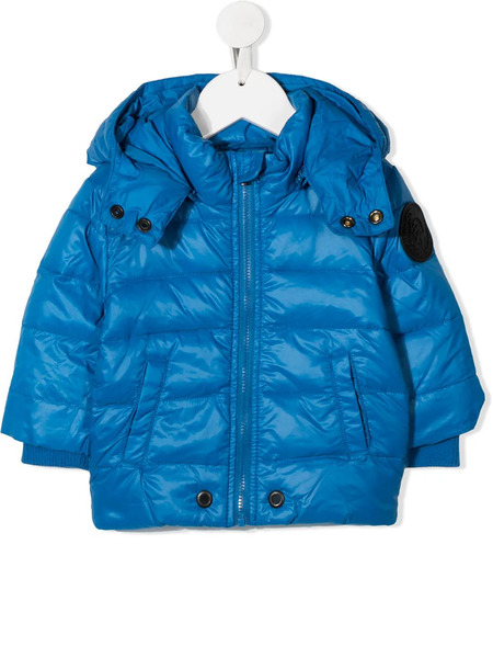  Diesel Kids Padded Hooded Jacket - Blue 
