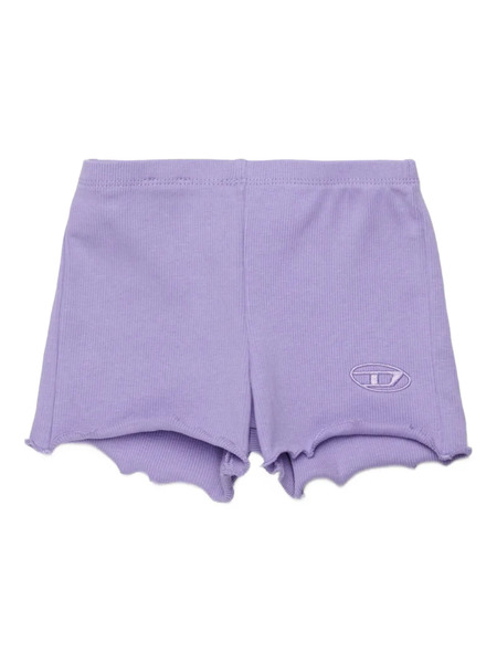 Diesel Kids Paspyb Ribbed Shorts - Purple 
