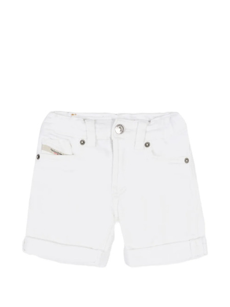  Diesel Kids Pocket Shorts - White 