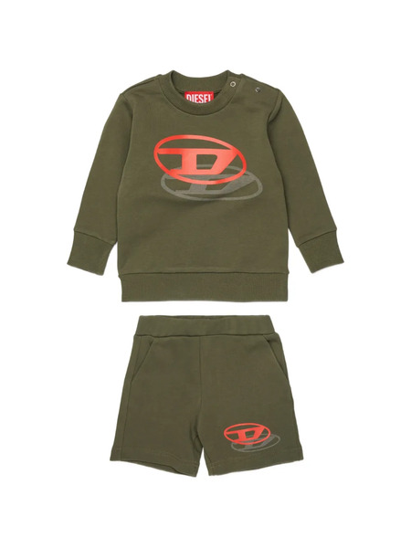  Diesel Kids Print Tracksuit - Green 