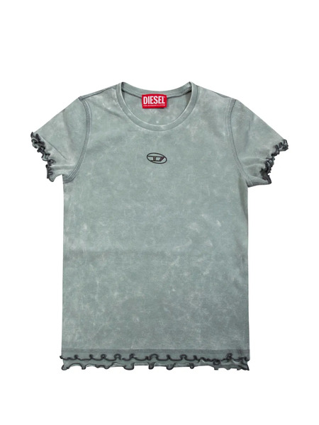  Diesel Kids Ruffled T-shirt - Green 