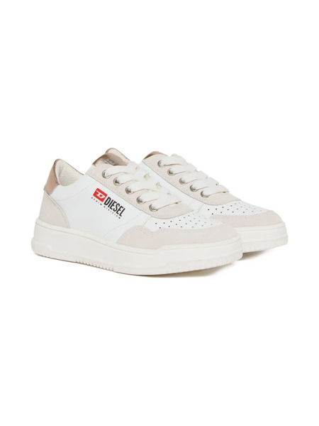  Diesel Kids S-cascoun Sneakers - White 