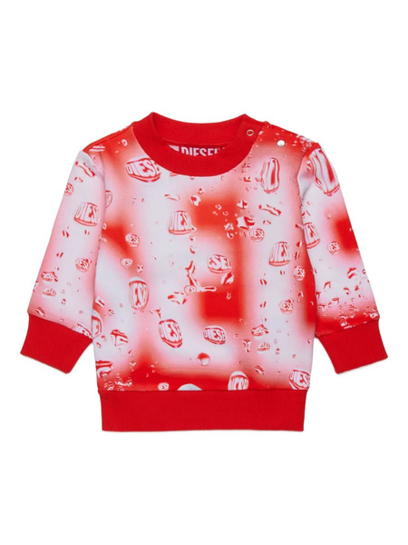  Diesel Kids Seconb Sweatshirt - Red 