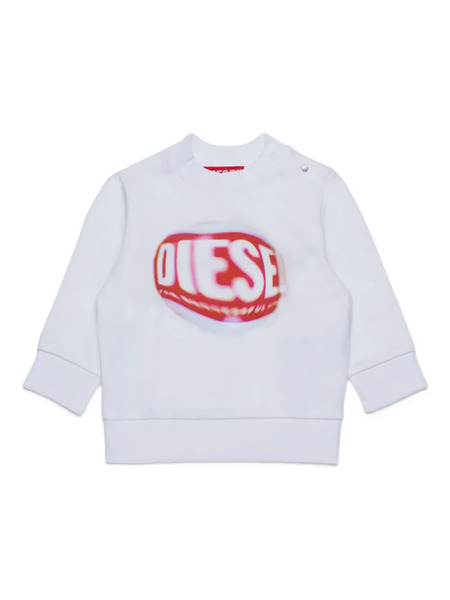  Diesel Kids Stajikb Sweatshirt - White 