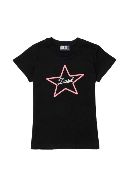  Diesel Kids Star T-shirt - Black 