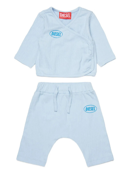  Diesel Kids Stside-nb-set Logo-print Tracksuit Set - Blue 
