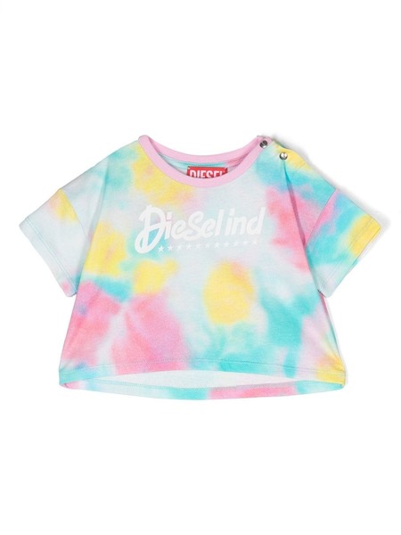  Diesel Kids Tie-die T-shirt - Pink 