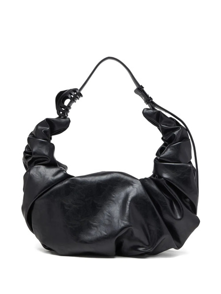  Diesel Large Grab-d Scrunched Shoulder Bag - Black 