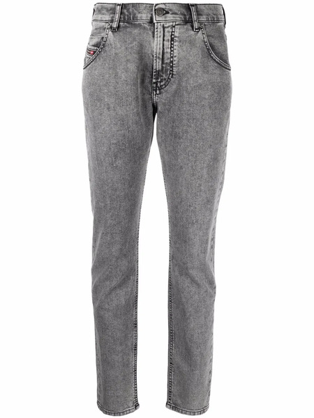  Diesel Logo-patch Denim Jeans - Grey 