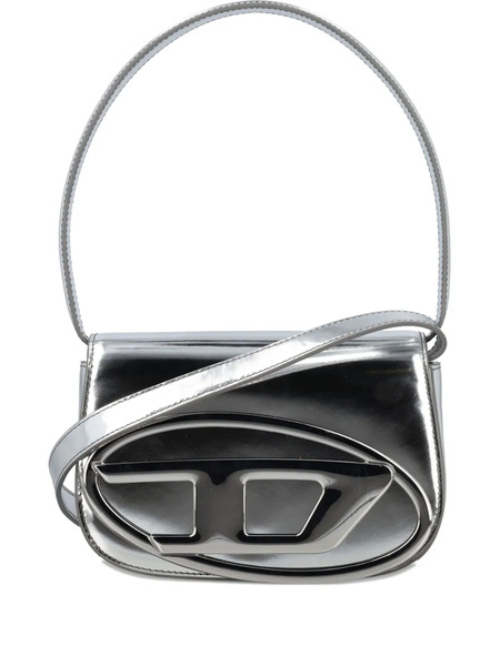  Diesel Logo-plaque Tote Bag - Silver 