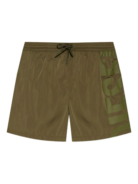  Diesel Logo-print Swim Shorts - Green 