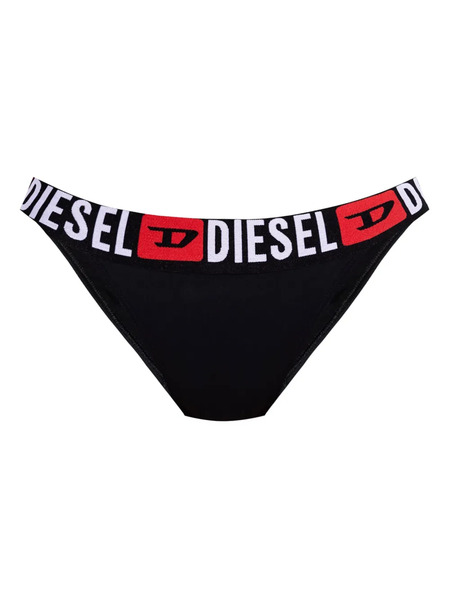  Diesel Logo-waistband Bikini Brief - Black 
