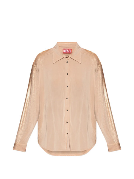  Diesel Long-sleeve Buttoned Shirt - Neutrals 
