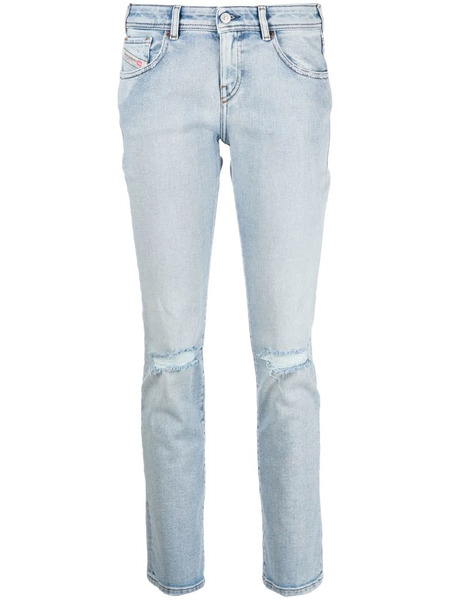  Diesel Low-rise Slim-cut Jeans - Blue 
