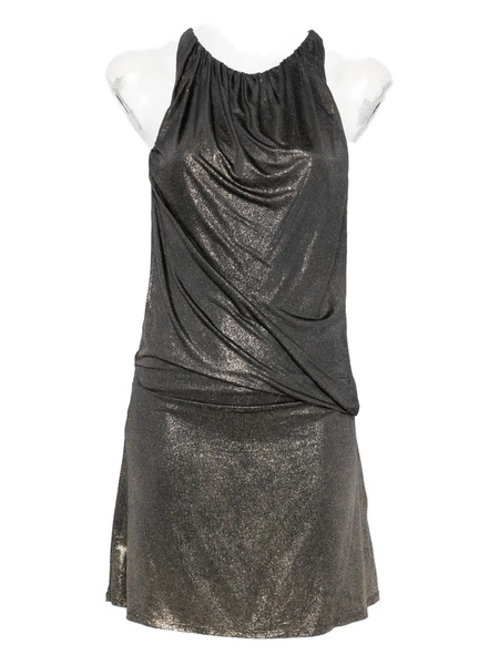  Diesel Metallic-effect Mini Dress - Grey 