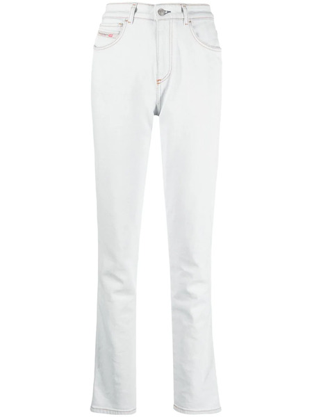 Diesel Mid-rise Straight-leg Jeans - Blue 