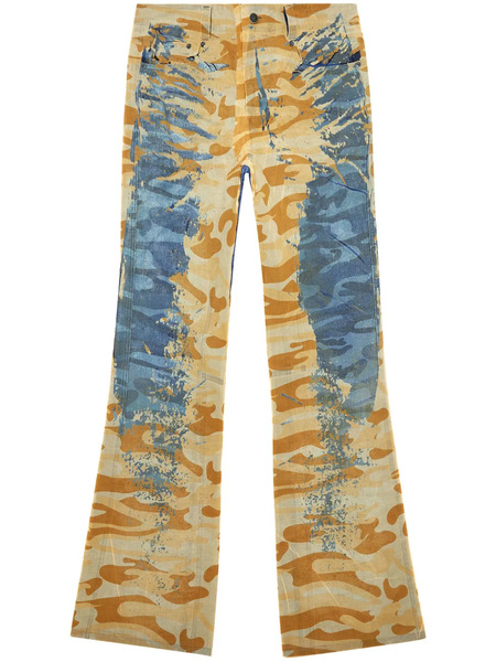  Diesel P-fro-dev Straight-leg Trousers - Yellow 
