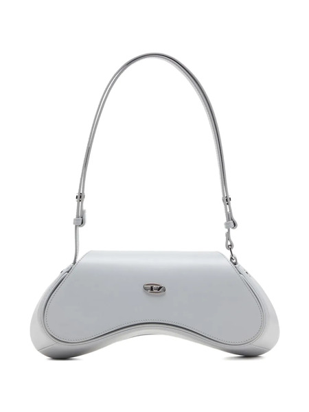  Diesel Play Crossbody Curved Shoulder Bag - Grey 