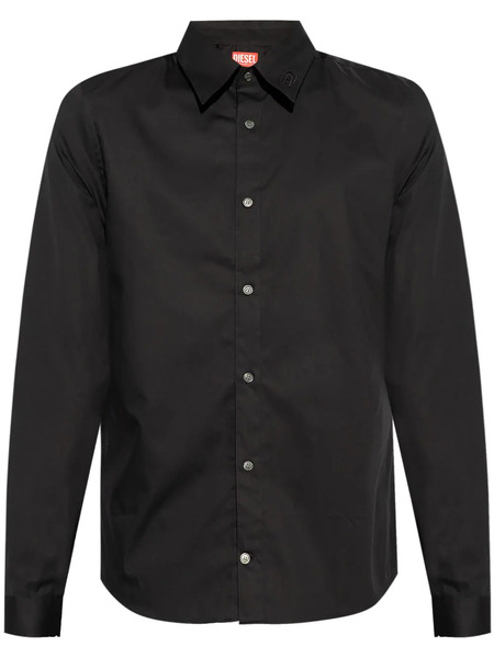  Diesel S-fitty-a Long-sleeve Shirt - Black 