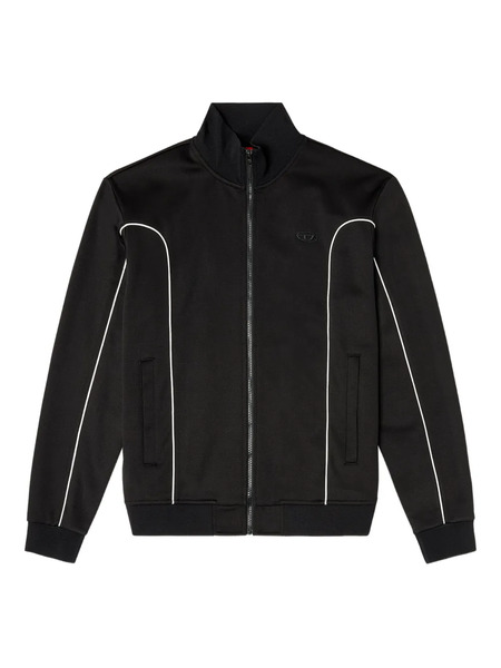  Diesel S-locking-do Zip Sweater - Black 