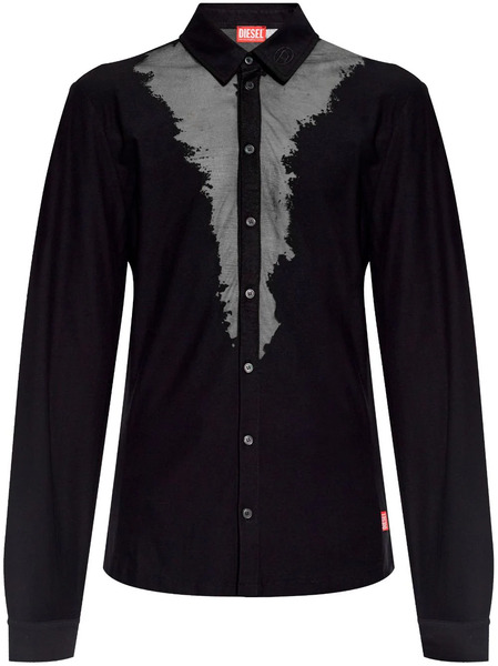  Diesel S-sun-plain Shirt - Black 
