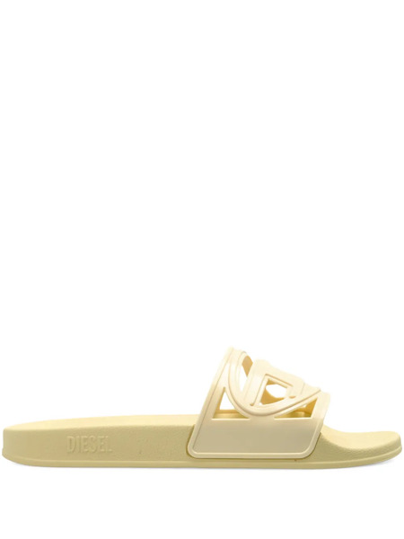  Diesel Sa-clyde Logo Slides - Yellow 
