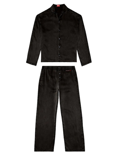  Diesel Set-keith-dnm Pajama Set - Black 