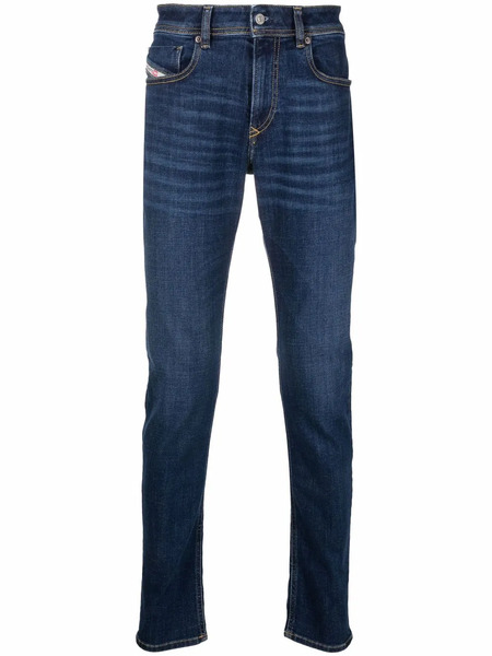  Diesel 1979 Sleenker 09b98 Skinny Jeans - Blue 