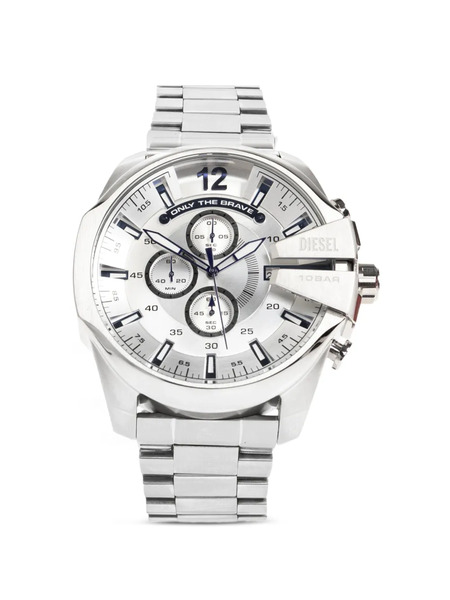  Diesel Stainless Steel Chronograph 48mm Watch - Silver 