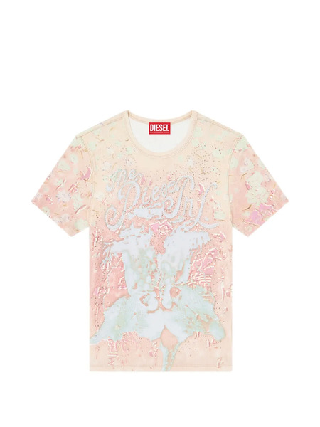  Diesel T-bril T-shirt - Pink 
