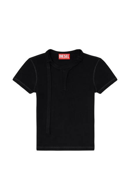  Diesel T-iaras Neck-strap Top - Black 